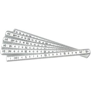 Kunststoff-Gliedermaßstab, 2, 0 m, weiß BRÜDER MANNESMANN M 810-PVC-2 (4003315069188)