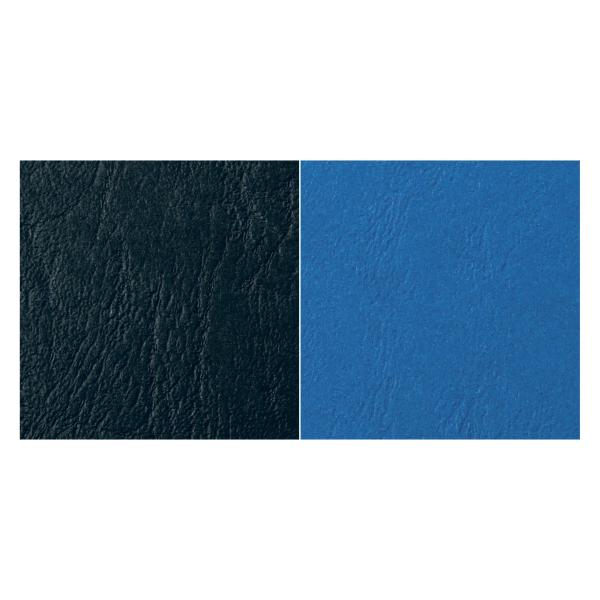Einbanddeckel LeatherGrain, DIN A4, 250 g/ qm, blau GBC CE040020 (5019577221782)