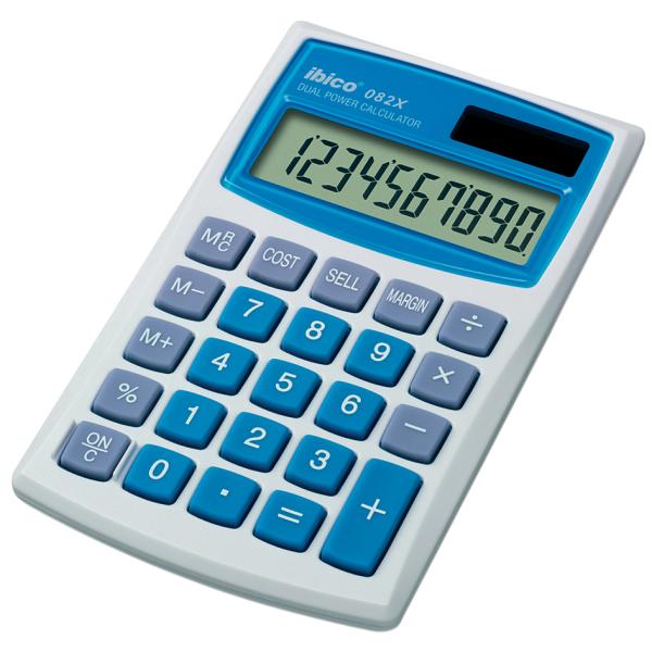 Taschenrechner 082X, 10-stelliges LCD-Display ibico IB410017 (0013465410017)