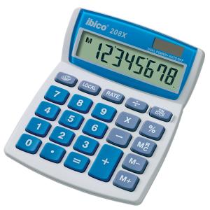 Tischrechner 208X, 8-stelliges LCD-Display ibico IB410062 (0013465410062)