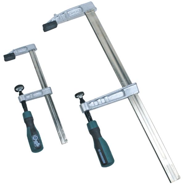 BRÜDER MANNESMANN Schraubzwingen-Satz, 2-teilig, DIN 5117 M90440 (4003315708544)