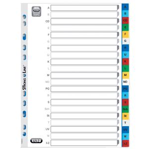 Kunststoff-Register, Zahlen, A4, farbig, 10-teilig Oxford 400013907 (4002030104129)