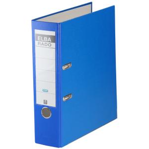 Ordner rado brillant, Rückenbreite: 80 mm, blau ELBA 100022612 (4002030101210)