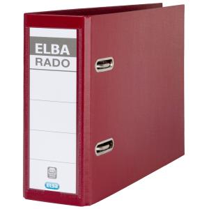 Ordner rado plast - DIN A5 quer, Rückenbr.: 75 mm, rot ELBA 100022637 (4002030101487)
