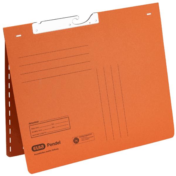 Pendelhefter, DIN A4, Manilakarton, 250 g/ qm, gelb ELBA 100560081 (4002030901070)