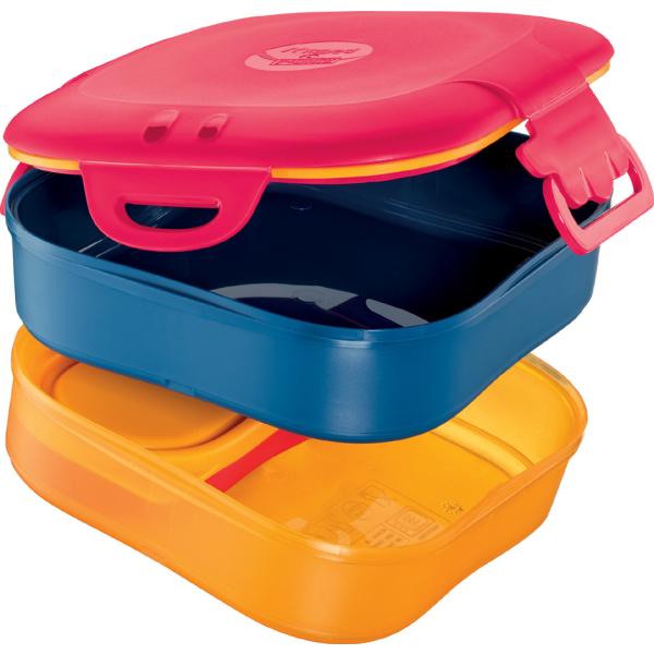 PICNIK Brotdose KIDS CONCEPT 3-in-1, 1, 4 l, pink Maped 870701 (3154148707011)