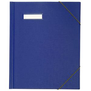 Umlaufmappe A4 aus PVC, mit Eckspannergummi, schwarz ELBA 100420824 (4002030631045)