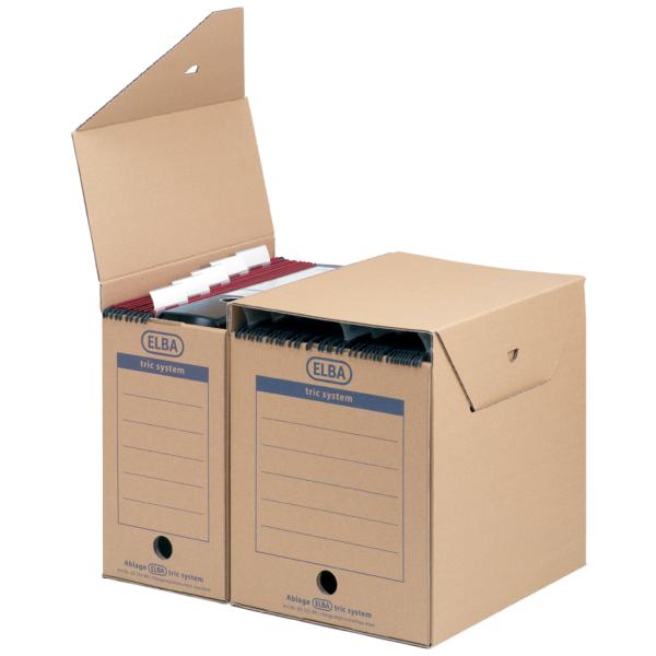 Hängemappen-Archiv tric System maxi, naturbraun ELBA 100421090 (4002030120730)