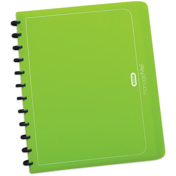 Ringmappe manageMe! vario-zipp, DIN A4, grasgrün Oxford 100421156 (4002030147744)