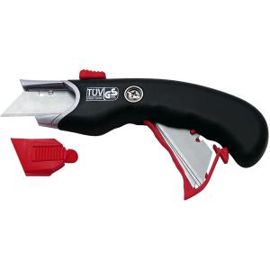 Safety-Cutter Premium, Klinge: 19 mm, schwarz/ rot WEDO 78 815 (4003801792279)