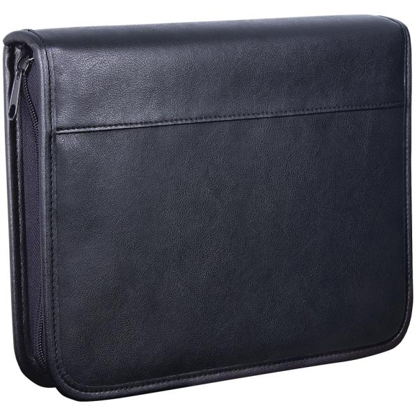 Collegemappe, DIN A5, aus Kunstleder, schwarz WEDO 58 1501 (4003801792521)