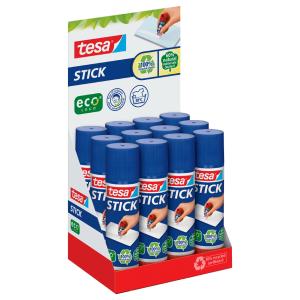 ecoLogo Stick Klebestift, 20 g, Thekendisplay tesa 57026-00200-03 (4042448064721)