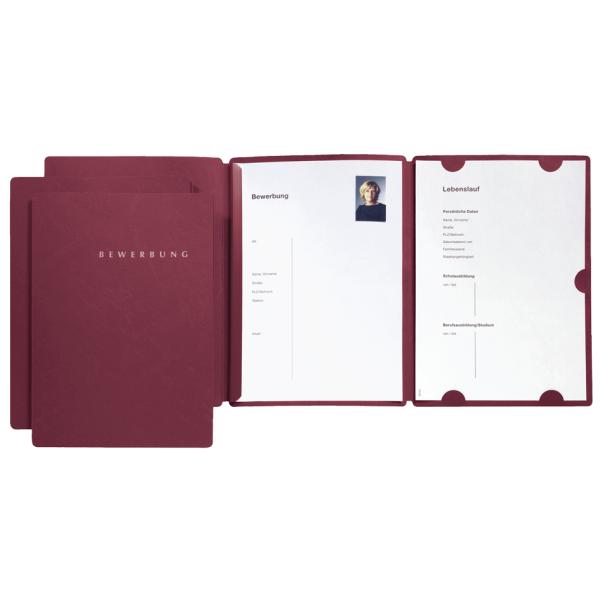 Bewerbungsmappe 'Select', DIN A4, aus Karton, schwarz PAGNA 22002-04 (4013951000803)