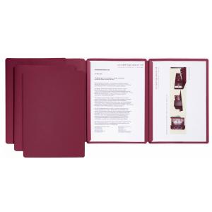Präsentations- / Bewerbungsmappe 'Sprint', rot PAGNA 22003-01 (4013951000889)