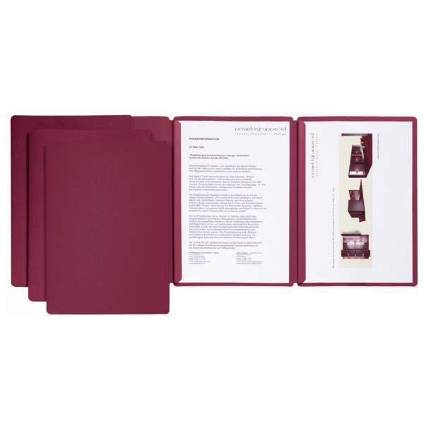 Präsentations- / Bewerbungsmappe 'Sprint', rot PAGNA 22003-01 (4013951000889)