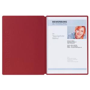 Bewerbungsmappe 'Solo', DIN A4, aus Karton, schwarz PAGNA 22006-04 (4013951001459)