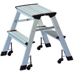 Klapptritt, aus Aluminium, Tragkraft: 150 kg WEDO 215 1 (4003801106410)
