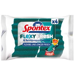Reinigungsschwamm Flexy Fresh, 4er Pack Spontex 19470309 (3384124703090)