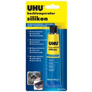Hochtemperatur-Silikon, schwarz, 80 ml Tube UHU 46735 (4026700467352)