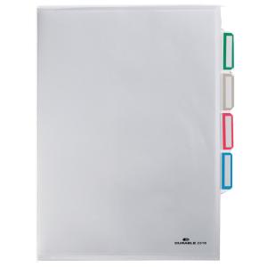 Organisationshülle, DIN A4, aus PP, transparent DURABLE 2316-19 (4005546221380)