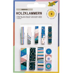 Holzklammern mit Druck 'All year I' folia 22951 (4001868119503)