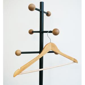Holz-Kleiderbügel 'WOODY', aus Echtholz, natur UNiLUX 100340720 (3595560006496)