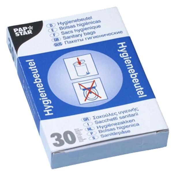 PE-Hygienebeutel, unbedruckt, weiß STARPAK 12293 (4002911122938)