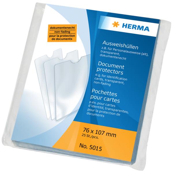 Ausweishülle, PP, 1-fach, 0, 14 mm, Format: 155 x 220mm HERMA 5024 (4008705050241)