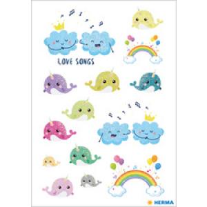 Sticker DECOR Frösche HERMA 5601 (4008705056014)