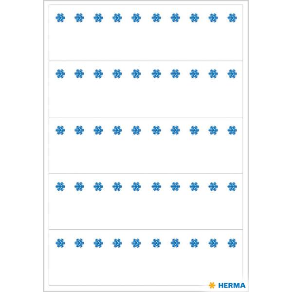 Tiefkühletiketten, 26 x 40 mm, blau, selbstklebend HERMA 3773 (4008705037730)