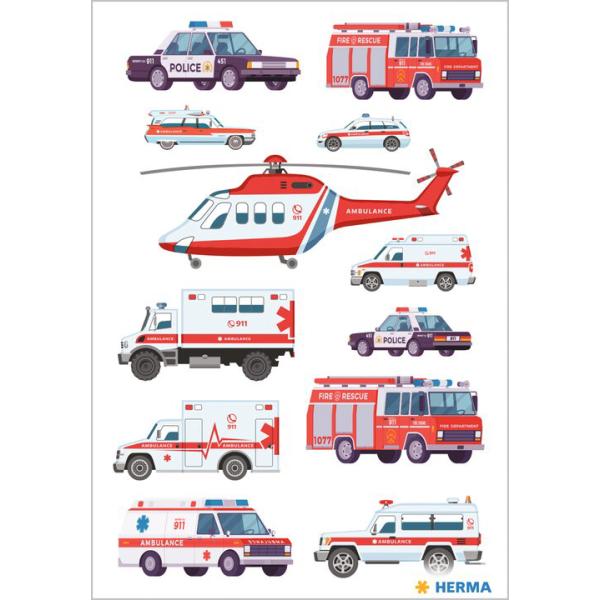 Sticker DECOR 'Rennautos' HERMA 3317 (4008705033176)