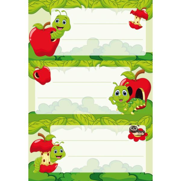 Buchetiketten 'Blumengesichter', 76 x 35 mm HERMA 5593 (4008705055932)