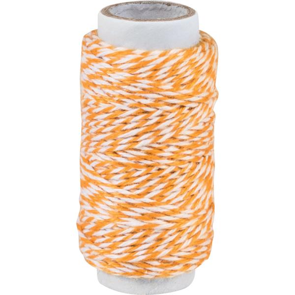 Dekoschnur / Bäckerkordel, orange, 20 m KNORR prandell 2162660011 (4011643947900)