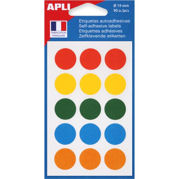 Markierungspunkte, Durchmesser: 15 mm, violett APLI 111846 (3270241118469)