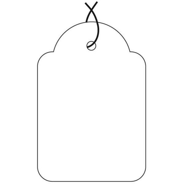 Warenanhänger - Kleinpackung, Maße: 36 x 53 mm, weiß APLI 7013 (8410782070139)