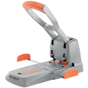 Registraturlocher Supreme HDC150/ 2, silber/ orange Rapid 23000600 (7313460006004)