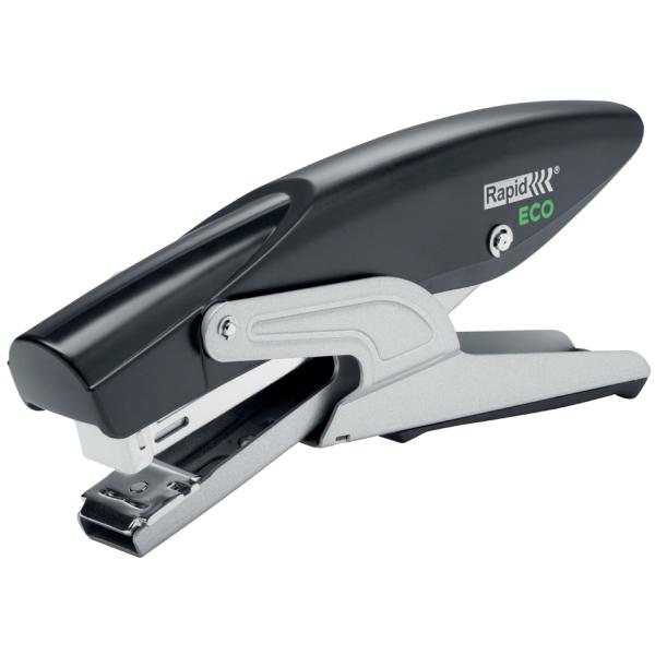 Heftzange ECO, Heftleistung: 20 Blatt, schwarz Rapid 24812500 (7313468125004)