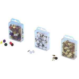 Reißnägel, messing, Durchmesser: 10 mm WEDO 908 5653 (4003801009728)