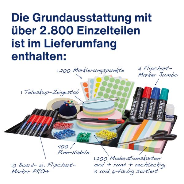 Moderationskoffer, gefüllt magnetoplan 11115 (4013695001821)