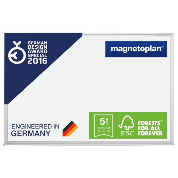 Weißwandtafel SP, (B)900 x (H)600 mm magnetoplan 1240388 (4013695025988)