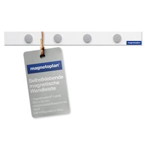 magnetowand-Leiste, mit 4 Magneten magnetoplan 16270M (4013695010670)
