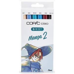 Marker ciao, 5+1 Set 'Manga 2' COPIC 22075557 (4013695261416)