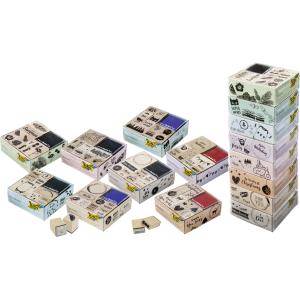 Motivstempel-Set 'Happy Birthday', aus Holz, 11-teilig folia 31104 (4001868095784)