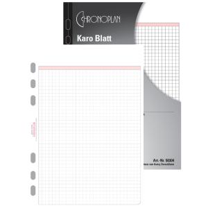 50 Chronoplan Ringbuch-ergänzungsblätter Kariert A5 50304 (4004182503041)
