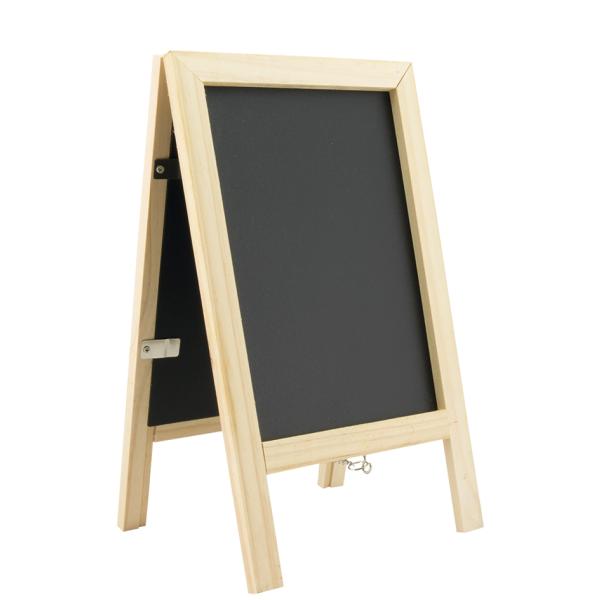 Tisch-Kreidetafel MINI Kundenstopper, buche Securit SBS-B-MNI (8719075281826)