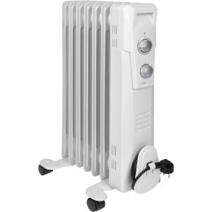Öl-Radiator RA 3735, 7 Rippen, weiß CLATRONIC 263906 (4006160639063)