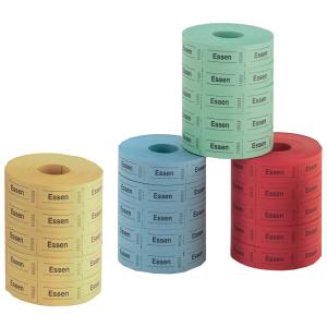 Essenmarken, 30 x 55 mm, 1.000 Abriss je Rolle herlitz 300008430 (4008110791791)
