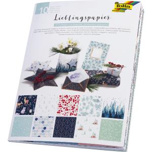 Lieblingspapier 'WINTERLICH', 500 x 700 mm, 80 g/ qm folia 37002 (4001868110418)