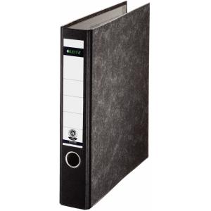 Wolkenmarmor-Ordner, 180 Grad, DIN A4, 80 mm, schwarz LEITZ 1070-00-00 (4002432301072)