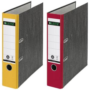 Wolkenmarmor-Ordner, 180 Grad, DIN A4, 80 mm, schwarz LEITZ 1080-50-95 (4002432359349)